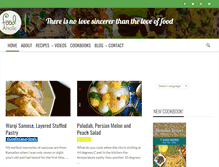 Tablet Screenshot of foodaholic.biz